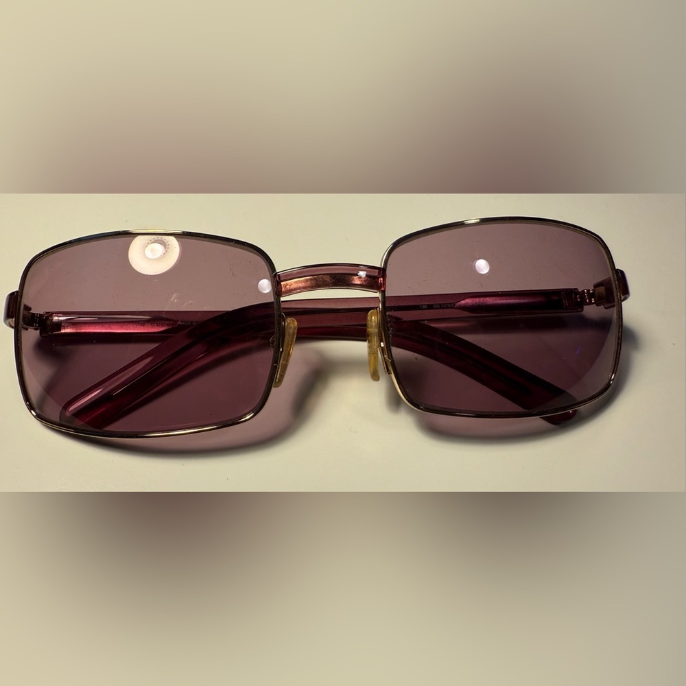 Gucci Pink Sunglasses with case